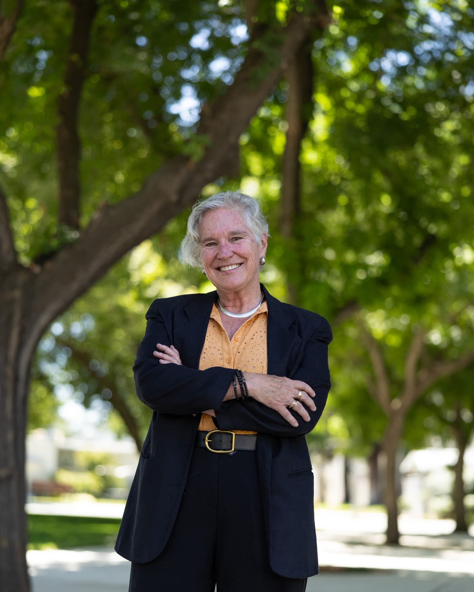 Kristina Roper outdoors in the Central Valley